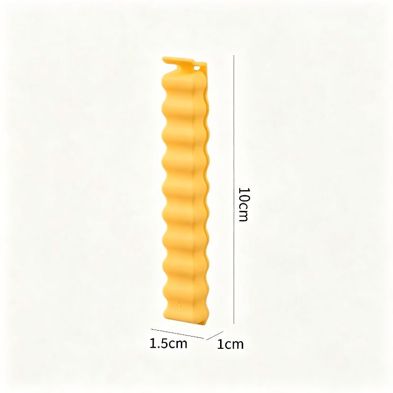 12PCS Food Safe French Fry Shaped Sealing Clips Reusable Snack Bag Clips for Kitchen Pantry Storage Organization