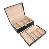 Jewelry Display Double Layer Jewelry Box Ornaments Case Storage Fashion Accessories  Necklace
