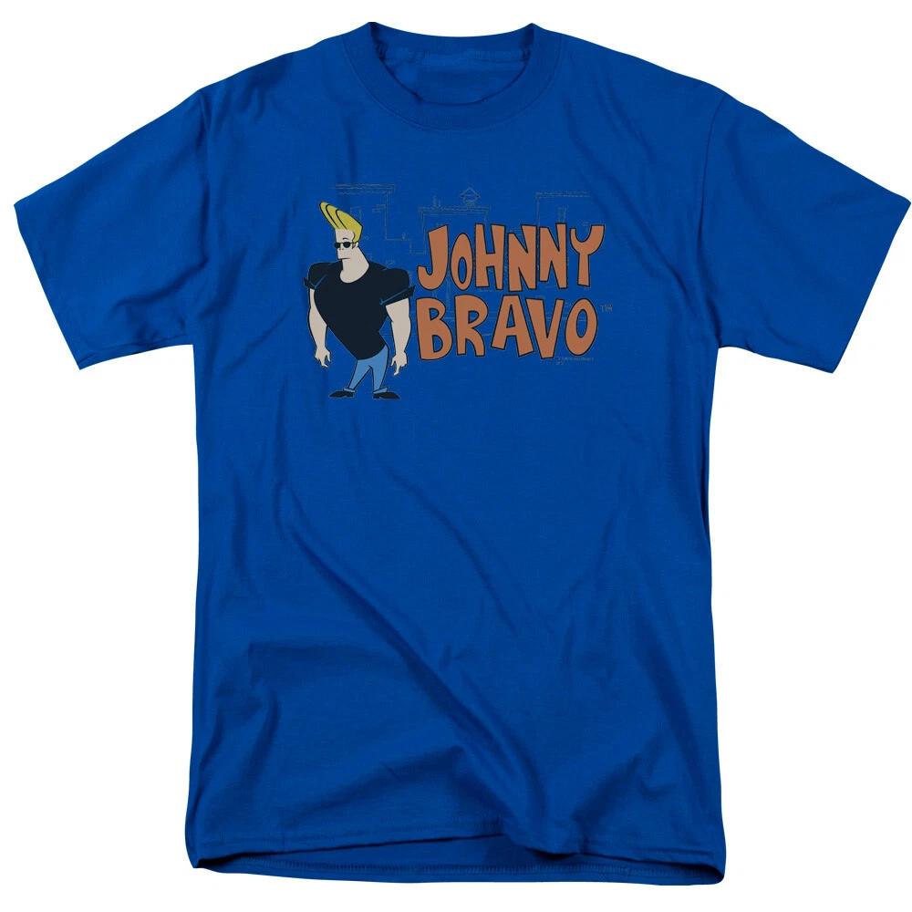 Johnny Bravo  Logo  T-Shirt - to 5X S