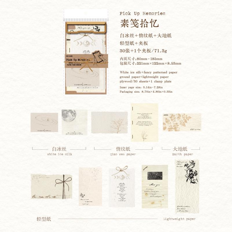 

Special Paper Board Material Paper Time Between Papers Series Creative Style Hand Account Material Paper Handmade DIY