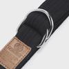 Korean Style Unisex Canvas Belt: 19 Colors, Double Ring Buckle, Casual & Business Design