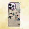 Cute Leisurely Children Case iPhone 17 16e 16 15 14 13 12 11 Pro Max X XS Air Plus Back Cover