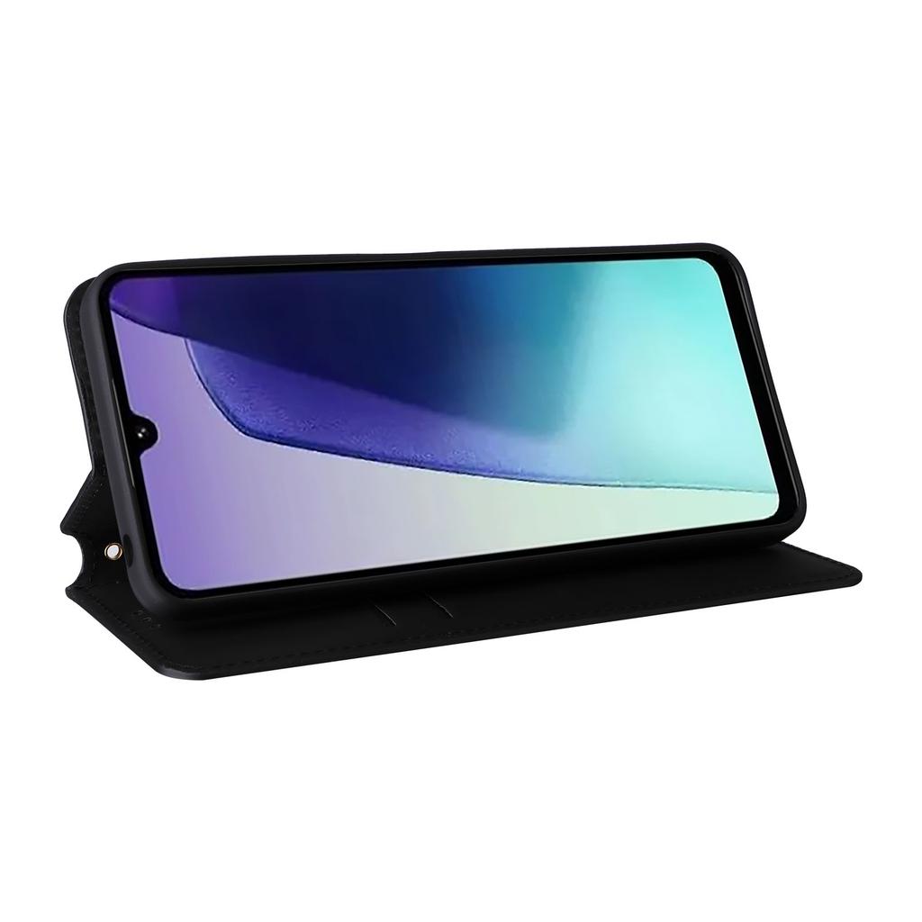 For Xiaomi Poco C75 4G/Redmi 14R 5G/14C 4G/A4 5G Wallet Case Rhombus Imprinted Leather Phone Cover