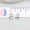 Set di 100 Ciondoli Gatto Farfalla Luna Argento Antico per Braccialetti e Collane Fai da Te