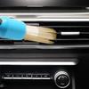 Multifunctional Car Clean Brush Elbow Design Soft Bristle Interior Cleaning Brush Angled Brush Blind Cleaning Detailing Brush