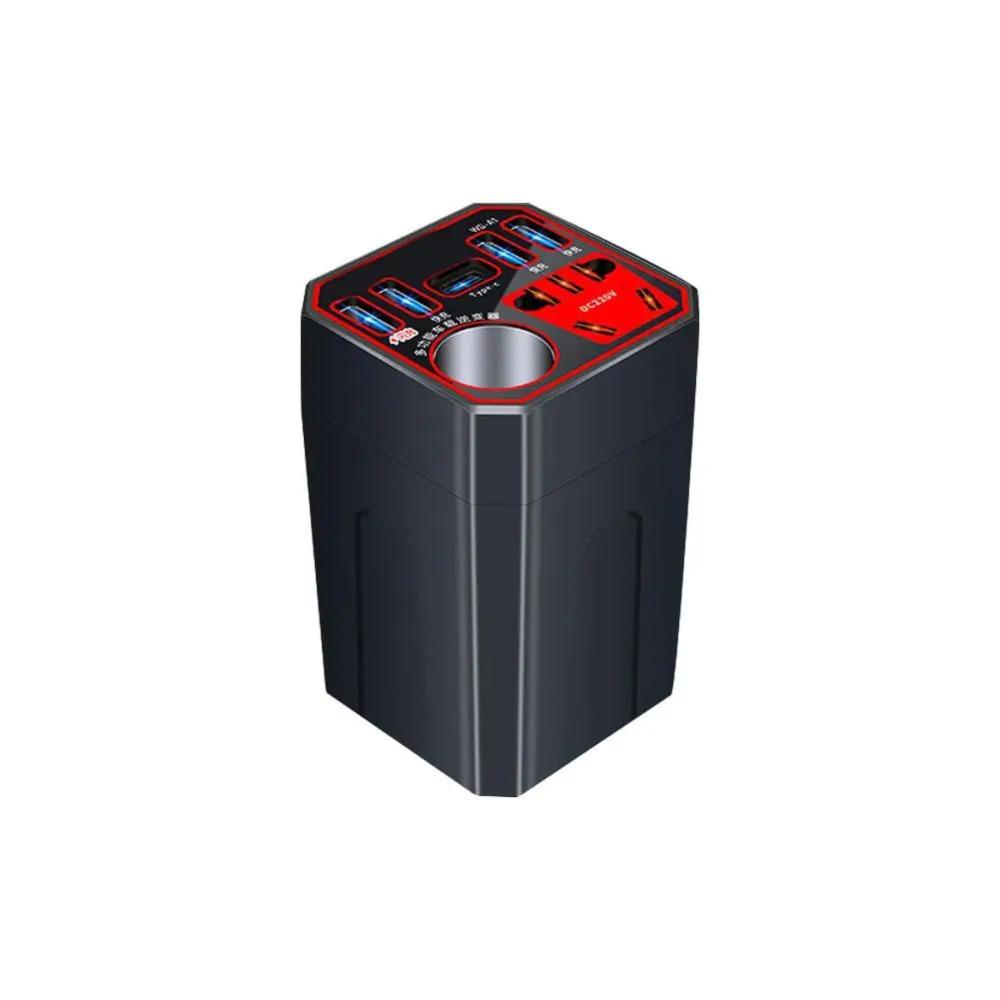 12V24V Multifunctional Car Inverter Multifunctional Vehicle Mounted Inverter Auto Style B