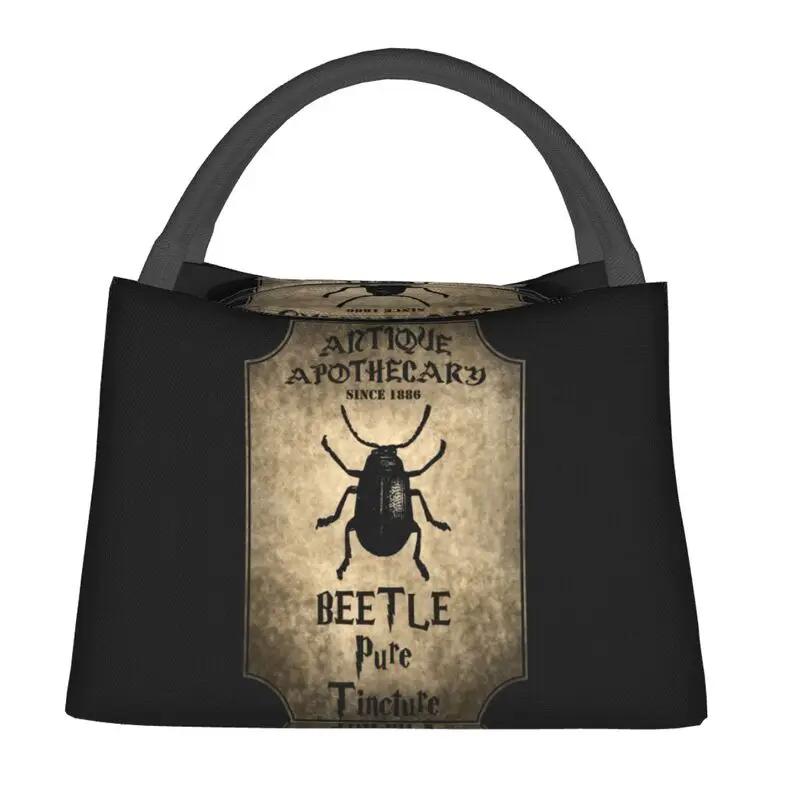 Halloween Insulated Lunch Tote Bag for Women Gothic Occult Thermal Cooler Food Lunch Box Office