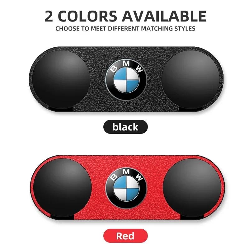1pcs Car Sticky Hook USB Cable Double-Hook Organizer For Bmw 3 2 5 Series E90 F10 E60 X3 F25 E46 F30 X5 E53 E91 M M2 M3 M5