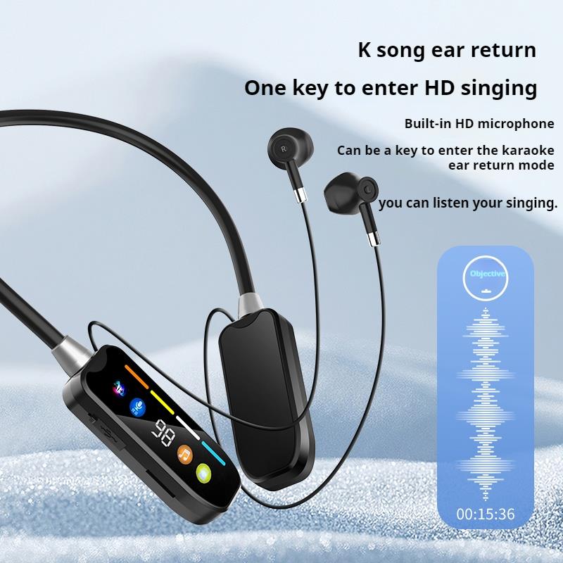 LED Long battery Life Wireless Bluetooth Magnetic Headphones HiFi Sound Neckband Earphones Sports Gamer Headsets Noise Reduction