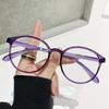 3pcs Ultra Light Round Frame Glasses Fashionable for Daily Computer Reading Use High Quality Eyewear