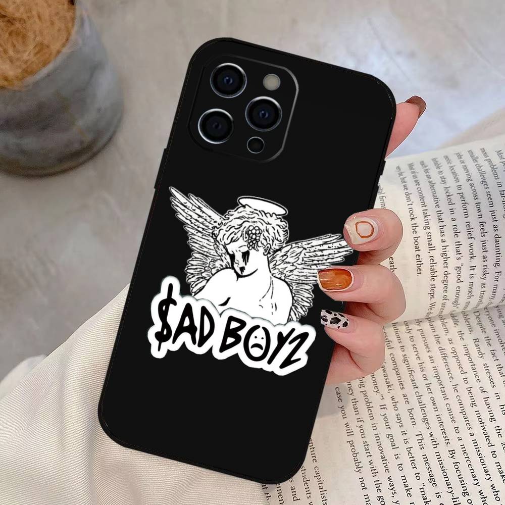 

J-Junior H S-Sad Boyz Phone Case Silicone Soft For IPhone 17 16 15 14 13 12 11 X XR Plus Pro Max Plus iPhone17Pro