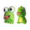 Pinch Frog Dinosaur Sticking Tongue Out Relieve Stress Creative Children Christmas For Kids Gif X8B2