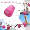 Inflatable Air Roll Barrel Roll Backflip Training Support Mat with Air Pump for and Dance Beginners Gymnastics, Yoga, Workouts, Fitness,