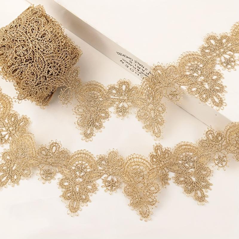 1PC DIY Curtains Flexible Skirts Soft Hair Accessories Trim Material Gift Packaging Delicate Tablecloths Lace Decorative 5.5CMx1M