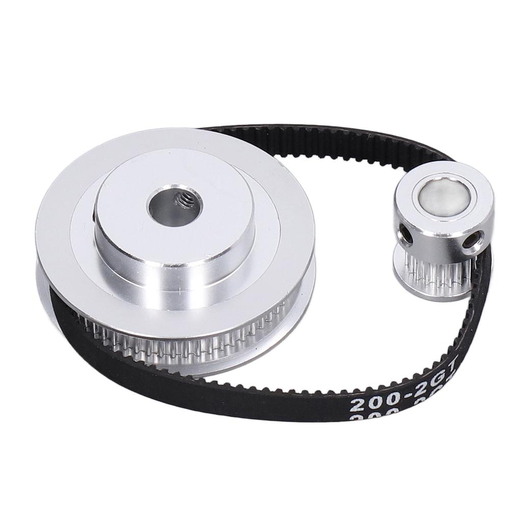 Synchronous Wheel for VORON 2.4 3D Printer 20+60 Teeth 8mm Bore with 200mm L 6mm W Belt