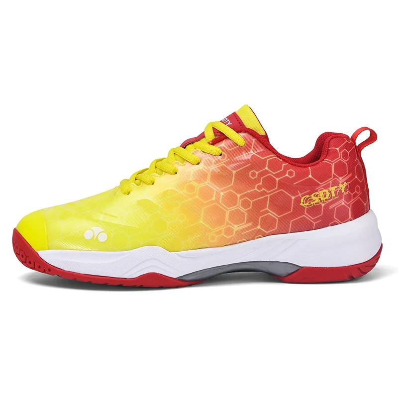 

Men Badminton Shoes Non-slip Sneakers High Quality Training Table Tennis Shoes Outdoor Couple Wear Resistant Volleyball Shoes 35