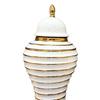 Ceramic Ginger Jar Vase Flower Bud Decor Gift Home Desktop Porcelain