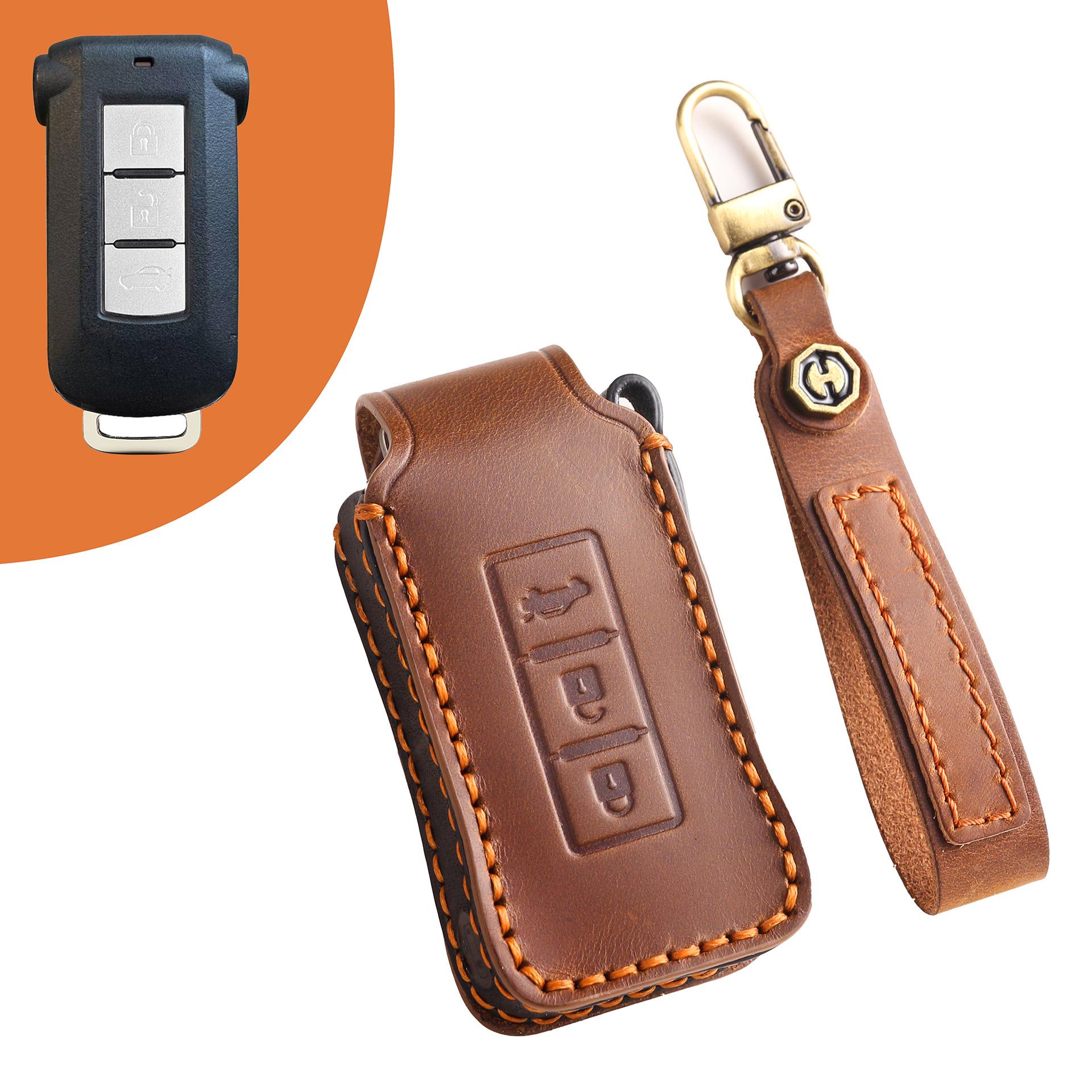 

Чехол для ключа Mitsubishi Outlander & Pajero - Подходит для новых моделей Jinxuan, Lingyue, Luo, Jinchang, Yishen