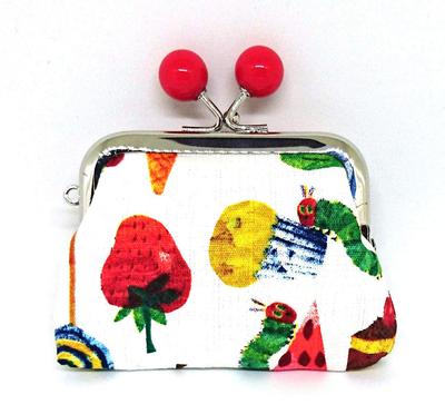 The Very Hungry Caterpillar Japanese Goods Square Coin Purse with Fruit Design 56143 2.5mm