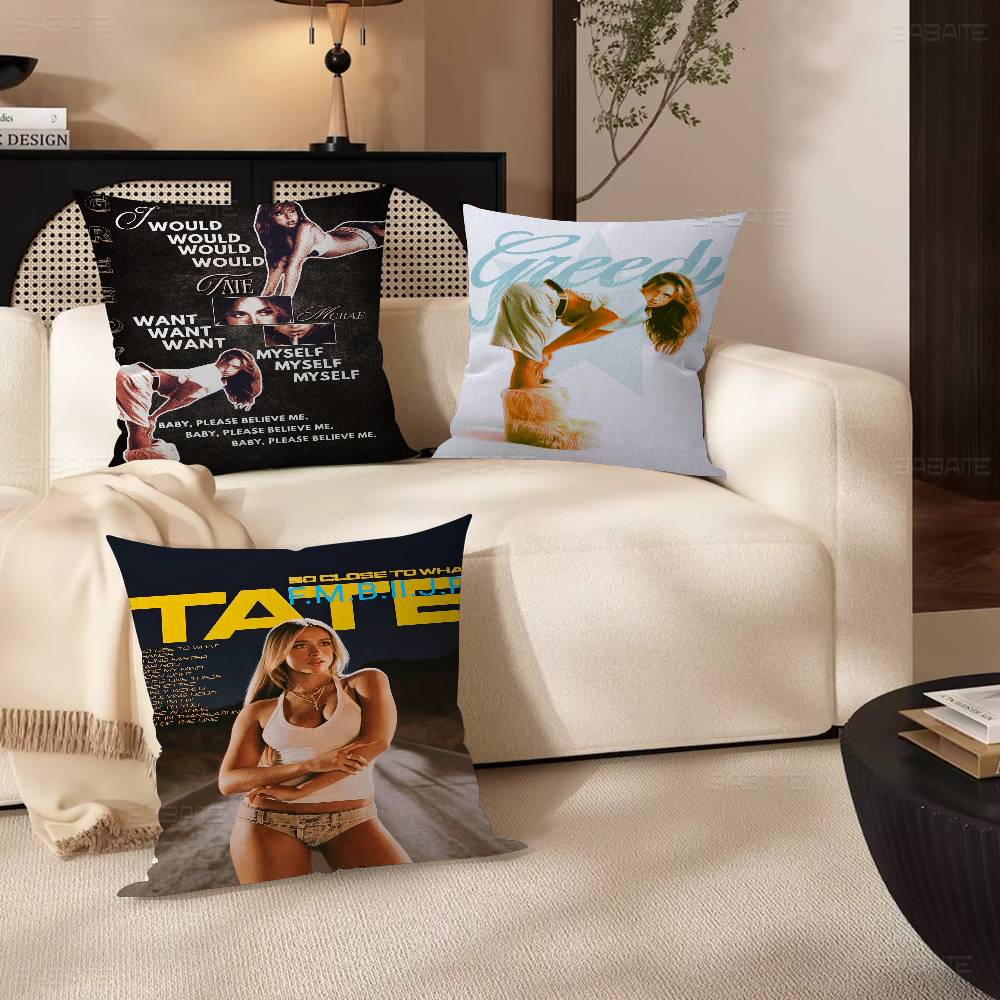 T-Tate M-McRae Pillow Gift Home Office Decoration Bedroom Sofa Car Cushion Cover case 45x45