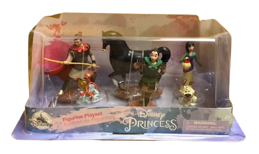 Disney Sada figurek Mulan, sada na dort, sada 6 kusů -