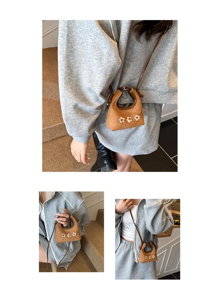 Kids' High-End Retro Polka Dot Crossbody Handbag: Parent-Child Matching Bag