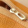Car Key Case Faux Leather Key Bag Key Chain Pouch Zippered Car Key Bag with Metal Ring for Men Women