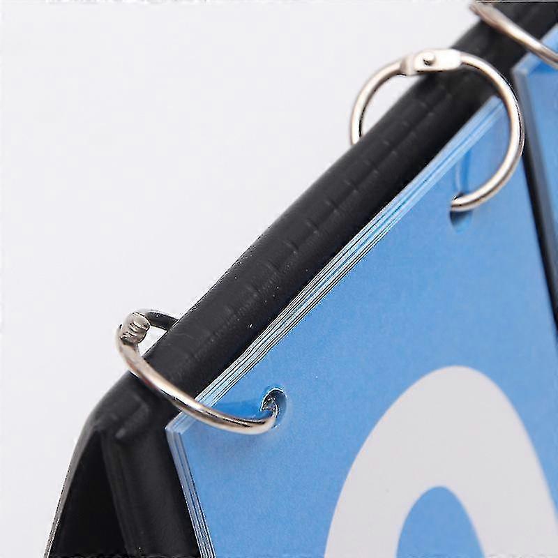 Sportanzeigetafel, 4 Anzeigetafeln für Sportspiele, Klar und intuitiv für Tischtennis, Basketball und Badminton, 4 Anzeigetafeln (rot und blau)