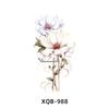 Realistic Half Arm Waterproof Temporary Tattoo Sticker - Black & White Animal Design for Men & Women