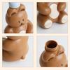 Yousheng 500ml Dispenser Pump Bottle Refillable Bear Shape Push Button Shampoo Lotion Hand Pump Bottle for Household