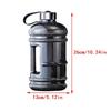 2.2L Sports Water Bottle Large Capacity Training Exercise Drink Bottle with Handle Hand Cranked Bottle Outdoor Gym Gallon Bottle