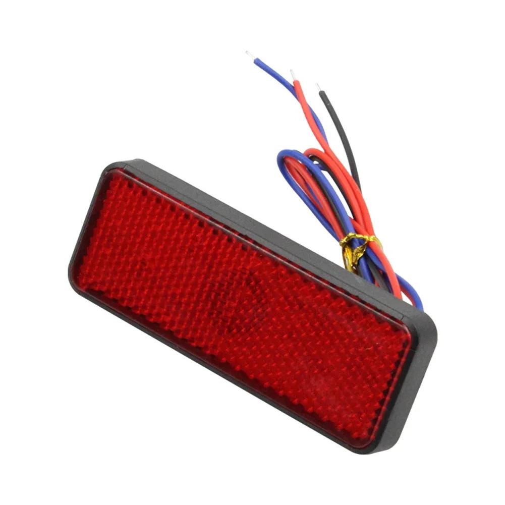 Universal Red Tail Brake 24LED Light Motorcycle Motorbike Stop Fog Lamp Bolt 12V Truck Tail Lamp Caravans ATV Off Road Lighting