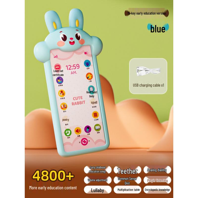 

Baby s First Phone: Interactive Toy for Toddler Education, Safe and Durable for Ages 1+
