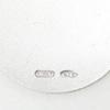Saint Lucy Medal Pendant, Sterling Silver 925, 14mm, Made In Italy, Saint Coin