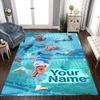 Haaland (108) Personalized Text Area Rug Design for Kitchen Game Room Foyer Dormitory Antislip Carpet Anime Office Decor