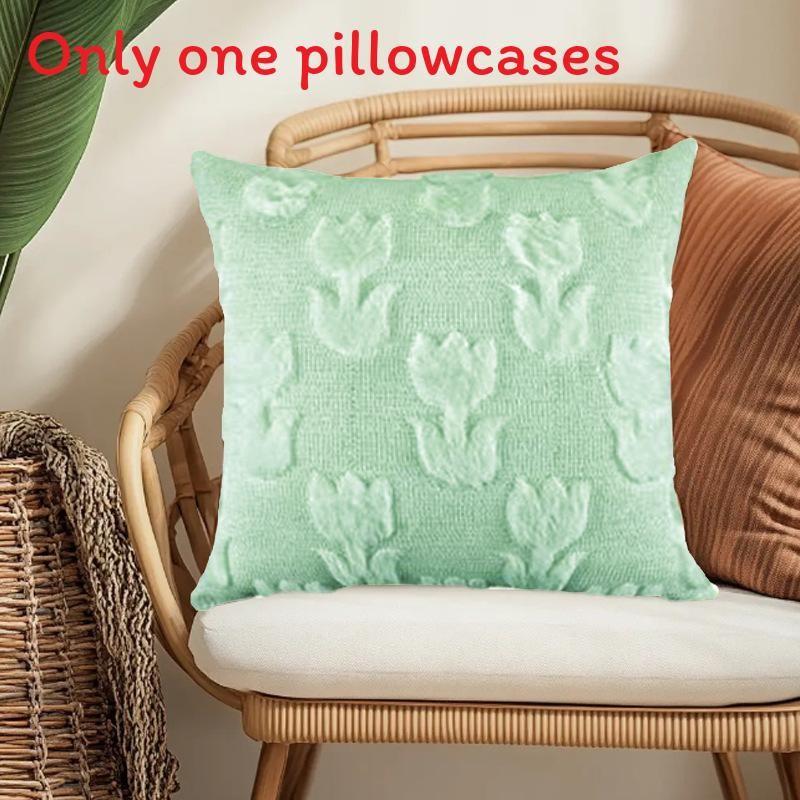 

Pillowcase Plush Bowknot Office Sofa Headboard Pillow Cushion Pillowcase Waist