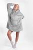 Kocoblouse tv blanket hoodie long women's men's soft unisex bathrobe