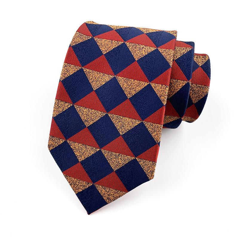 2025 Men's Retro Geometric Pattern Tie