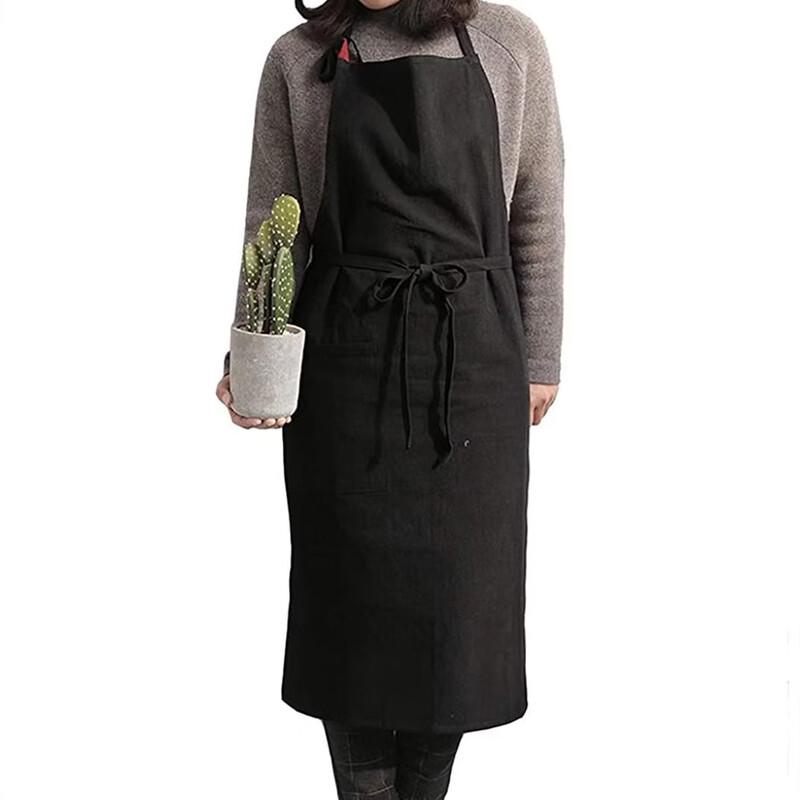 Japanese & Korean Style Cotton Kitchen Apron
