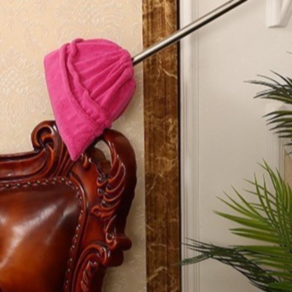 6PCS Coral Velvet Multi Function Broom Cover Eco-Friendly Broom Cover Cloth  Kitchen