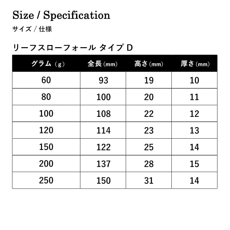 Reef Slow Fall Type D Metal Jig 100g All Colors Set of 6 Lure Jig Jigging Sinker Fishing Gear Slow Jigging Amberjack Grouper Que Root Fish Rockfish