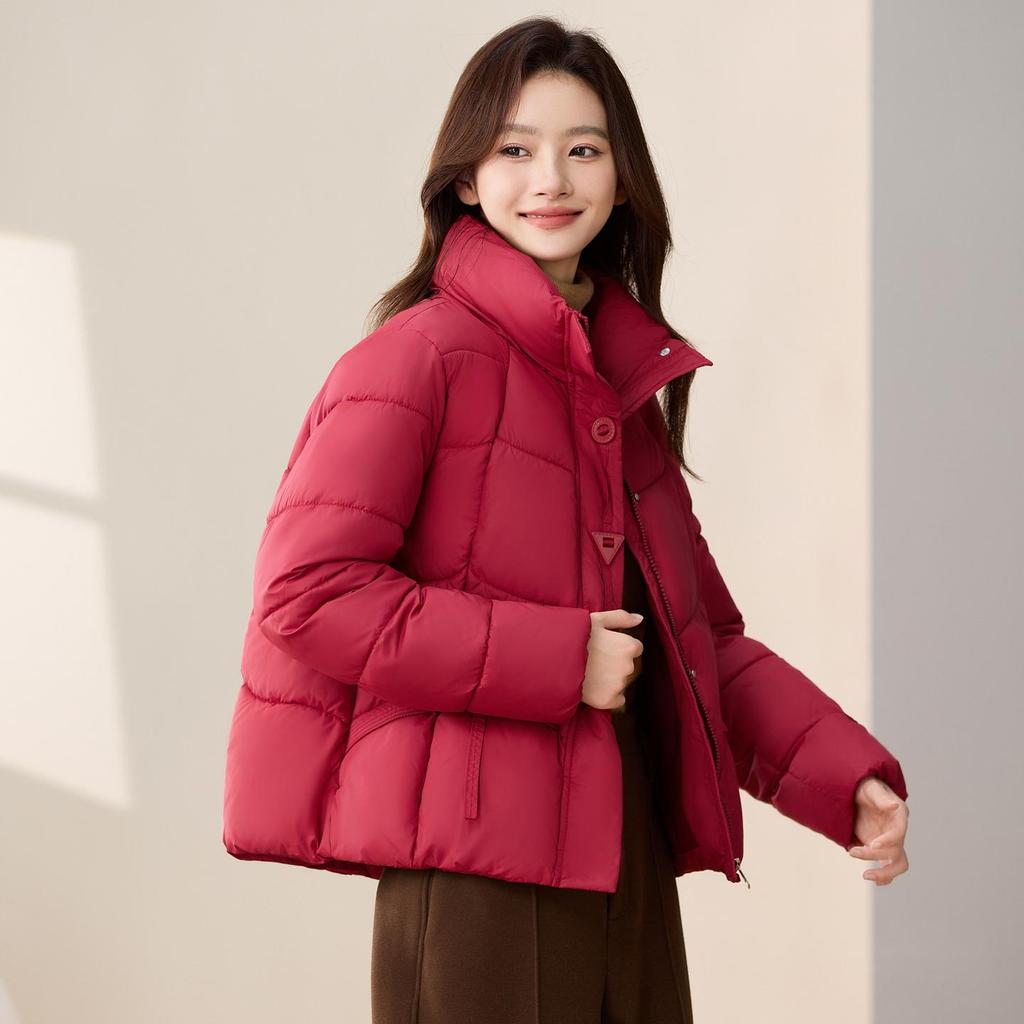 Autumn Winter Thicken Warm Parka Women Casual Sweety Solid Color Big Pocket Loose Jackets Outwear