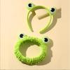 Cute Frog Headband for Women's Face Washing & Makeup - Cartoon Style