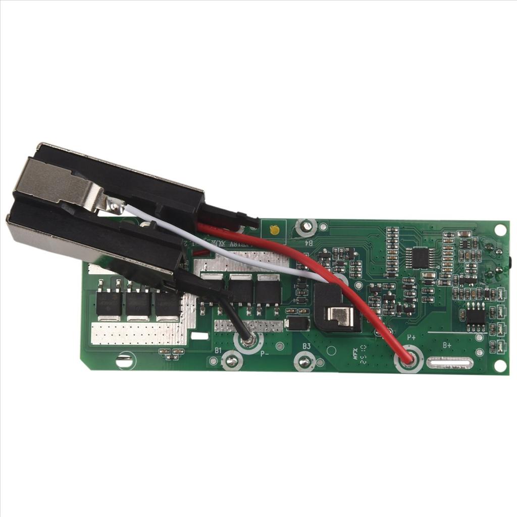 Li-Ion Battery Charging Protection Circuit Board PCB Replacement for 18V P108 RB18L40 Multimeter Multitool