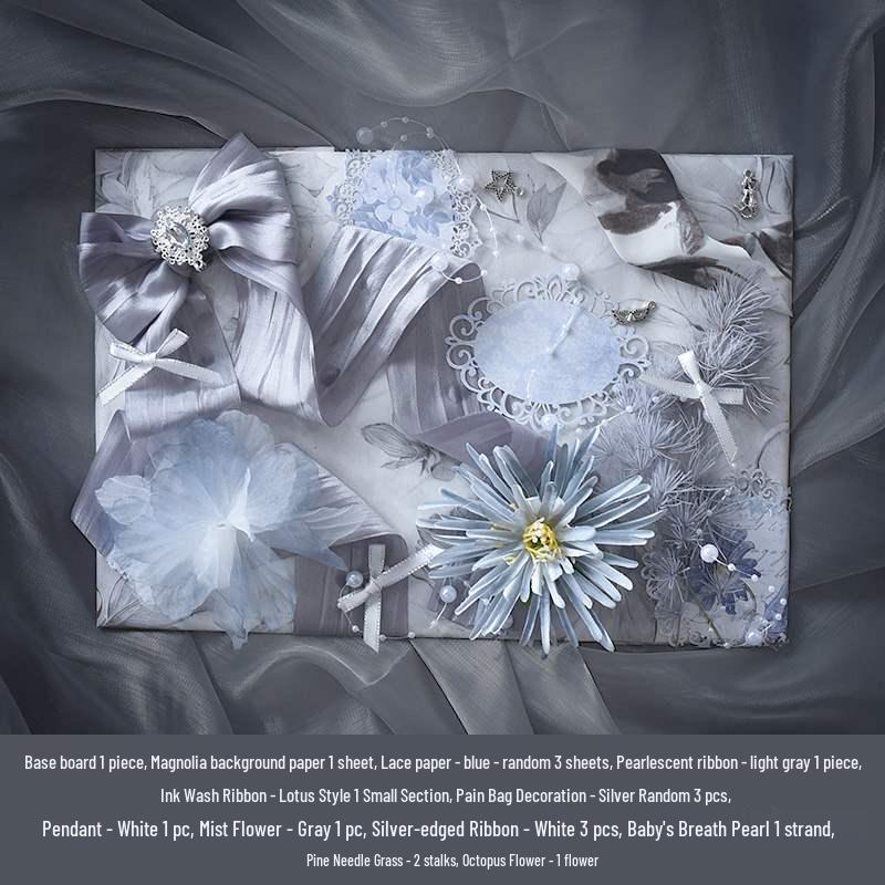 Complete DIY Blue Bandage Board Kit for Crafting and Decorating