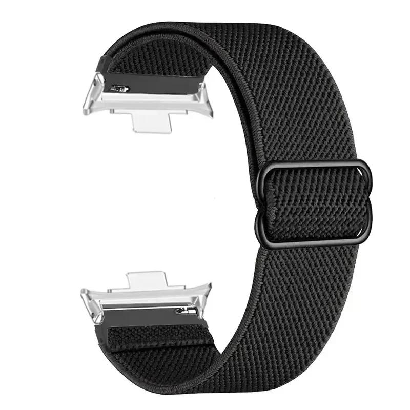 Elastic Nylon Strap For Huawei Watch Fit 4/4 Pro Replacement Women Men Sport Solo Braided Watch Band Loop Watch Fit 3 Bracelet