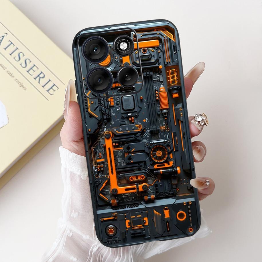 For Motorola Moto G86 G56 5G Case 2025 Fashion Flower Marble Sunset Capa Soft Silicone Phone Cover For MotoG56 MotoG86 5G Bumper