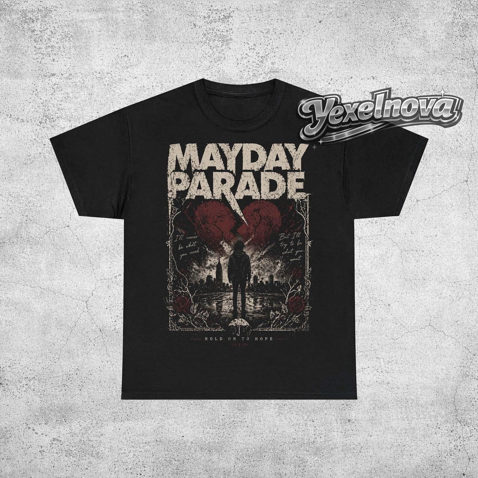 Mayday Parade A Lesson In Romantics T-Shirt – Jamie All Over Band Merch S