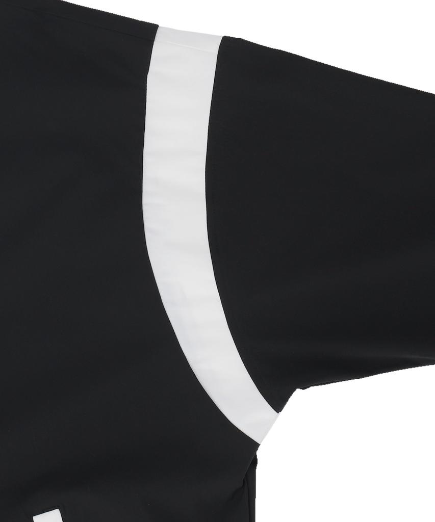 Beentrill Baseball Shacket (Black)