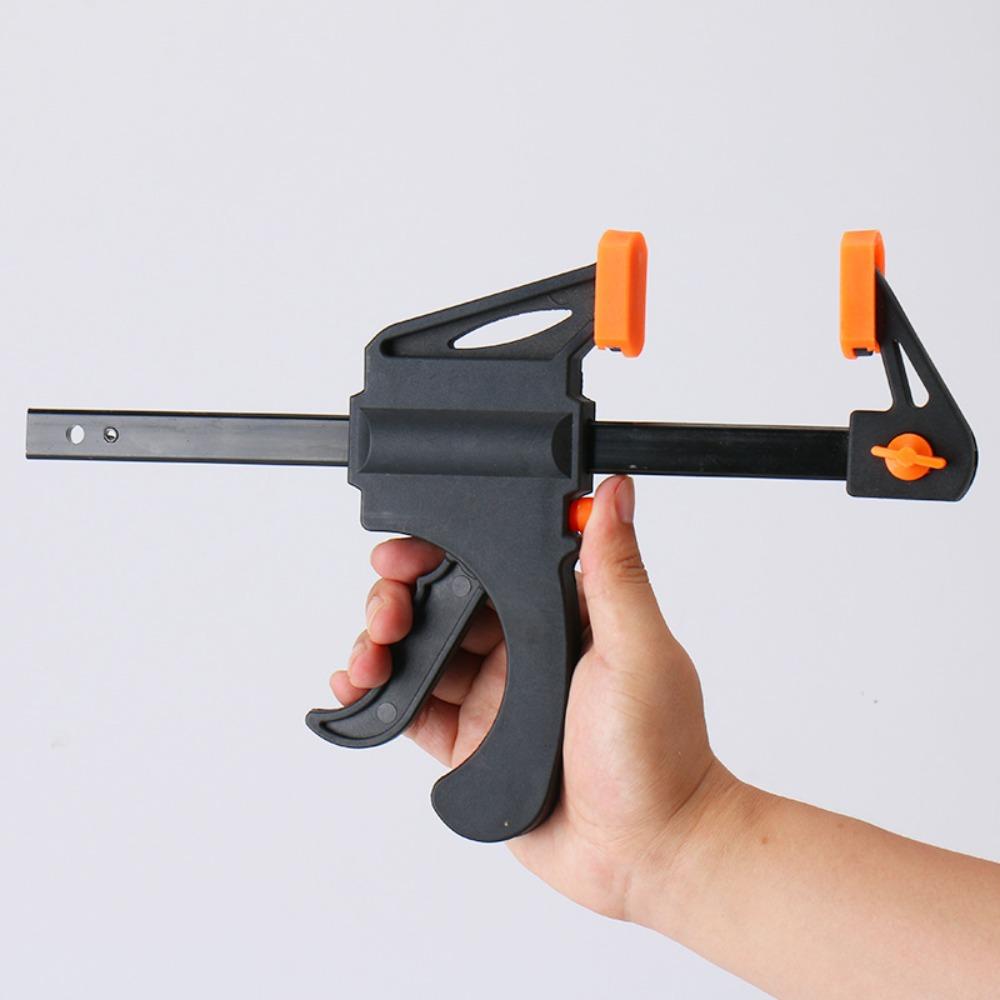 Serres d'ébénisterie 4' Type fixe Libération rapide à cliquet Vitesse Kit Barre de travail en nylon extrudé Écarteurs Gadgets Bricolage Portable